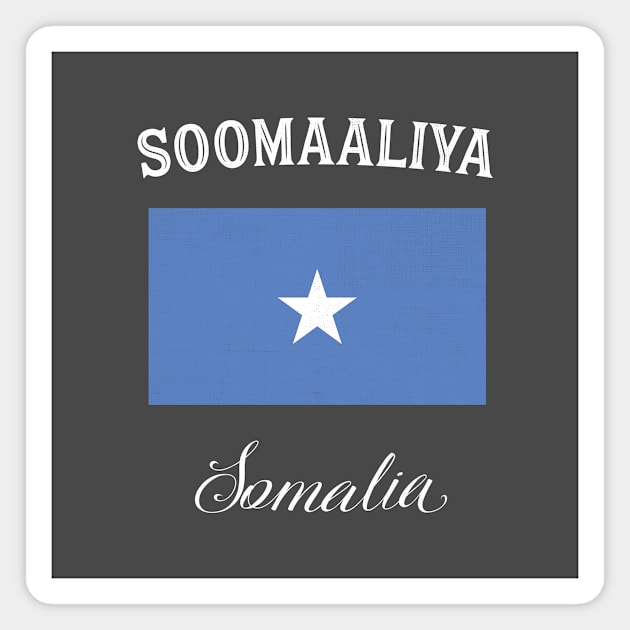 Somalia Flag Magnet by phenomad